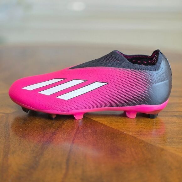 Adidas X Speedportal+ Plus FG Soccer Cleats Pink Black GZ5120 New Girls Size 4Y - Picture 7 of 14